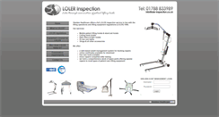 Desktop Screenshot of loler-inspection.co.uk